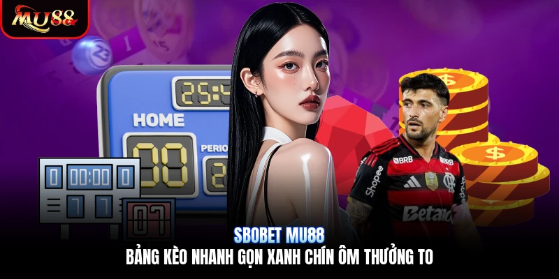 SBOBET Mu88 | Bảng Kèo Nhanh Gọn Xanh Chín Ôm Thưởng To